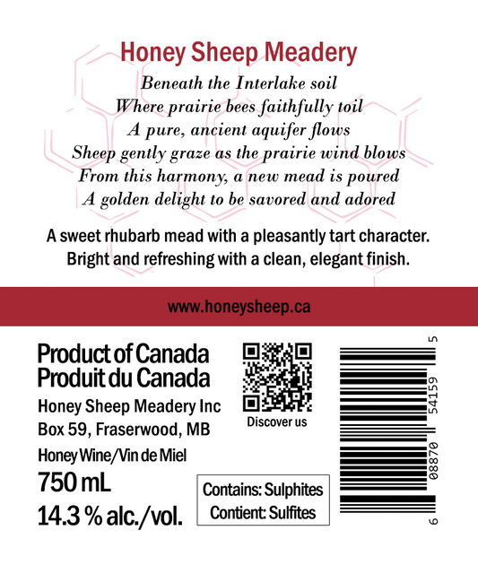 Rhubarb Mead